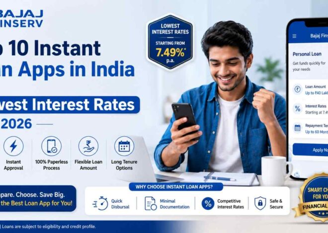 Top 10 Instant Loan Apps in India With Lowest Interest Rates in 2026